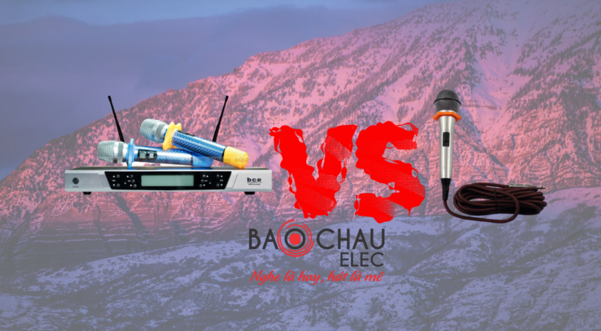 Nên chọn Micro không dây hay micro có dây ?