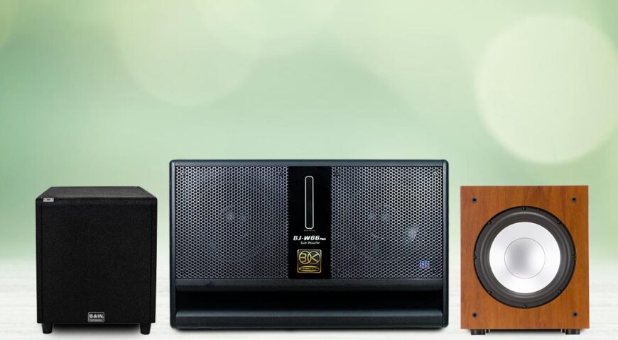 6 mẫu loa siêu trầm giảm sốc – không thể không mua