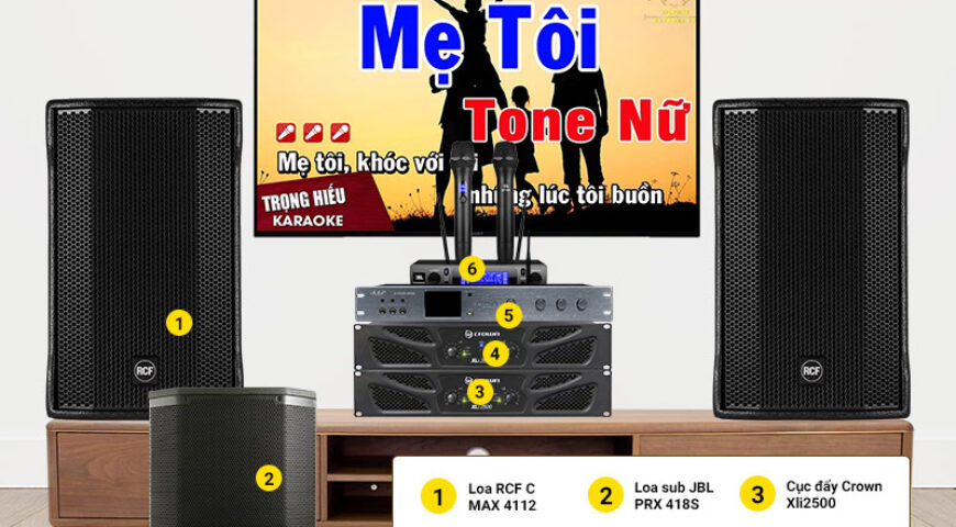 Gợi ý 3 bộ dàn karaoke cao cấp không thể bỏ qua dịp hè này