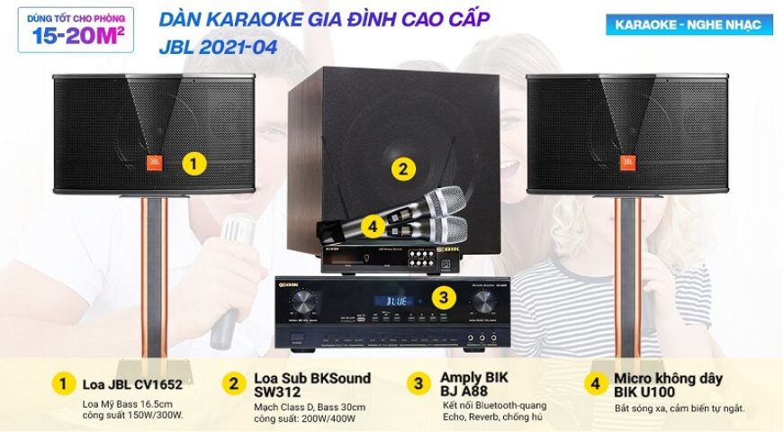 Phòng dưới 20m2 thì nên mua dàn karaoke nào hợp lý? Gợi ý bộ dàn giá rẻ dưới 20 triệu