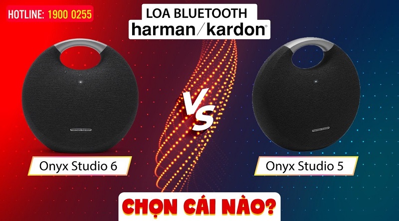 Loa Harman Kardon Onyx Studio 6 với Onyx Studio 5: Anh em chọn Loa bluetooth nào?