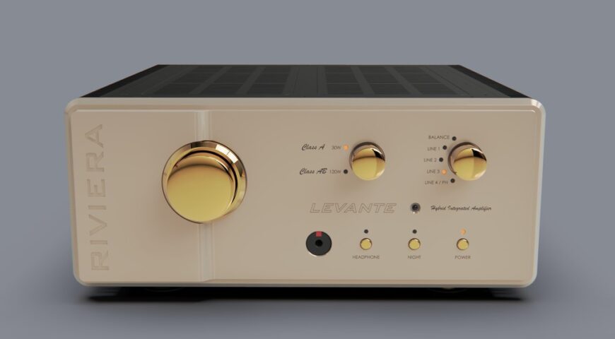 Riviera LEVANTE – Ampli tích hợp 2 chế độ Class A 30W và Class AB 120W, chơi được hai dòng loa