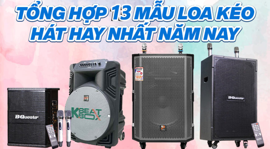 Tổng hợp 13 mẫu loa kéo hát hay nhất năm nay