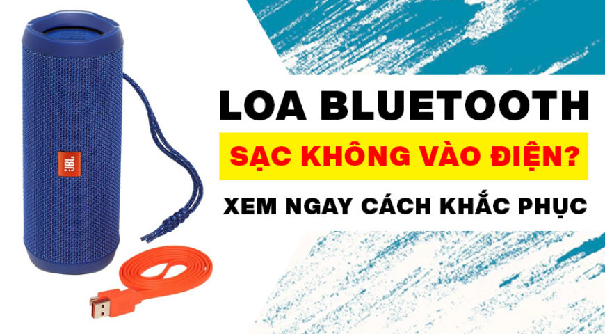 Loa Bluetooth sạc không vào điện? Xem ngay cách khắc phục