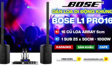 Đánh giá loa Bose L1 Pro 16 – Kiến tạo âm thanh chuyên nghiệp